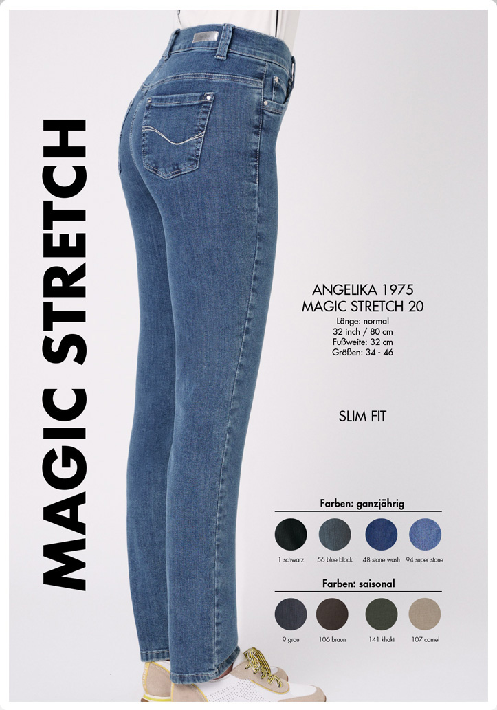 7/8 Angelika Magic Stretch Jeans - FREE P & P FROM ARTICHOKE